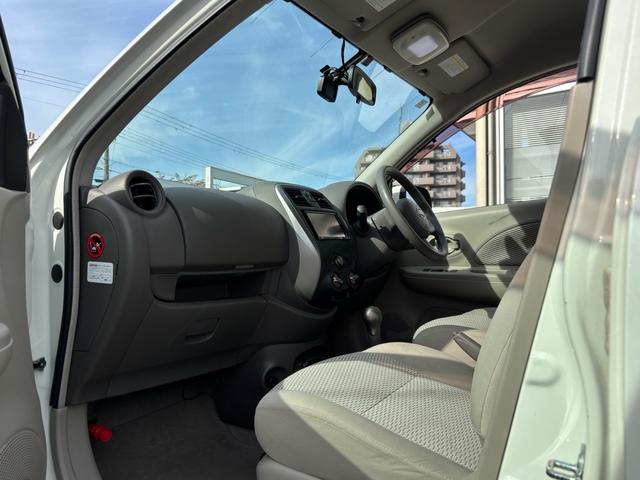 マーチ Ｘ　前後ドライブレコーダー　ナビ　ＥＴＣ　外品アルミ（36枚目）