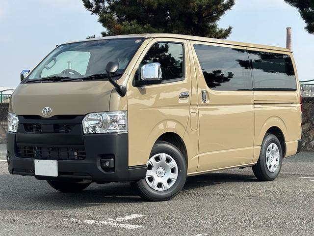 ハイエースバン ロングスーパーGL 両側パワースライドドア LEDヘッドライト パノラマミックビューモニター デジタルインナーミラー 登録済未使用車(2枚目)