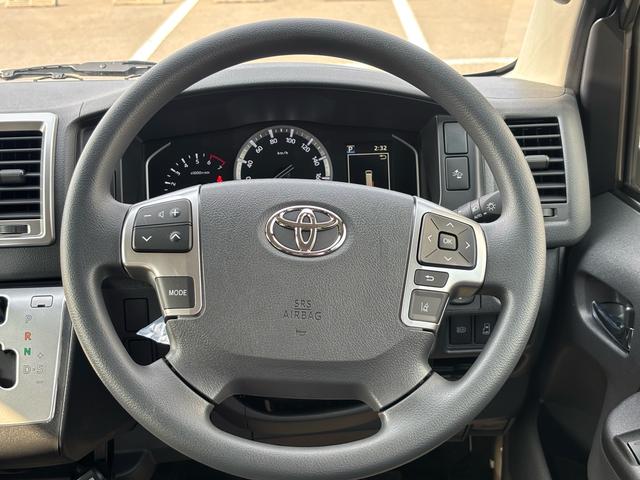 ハイエースバン ロングスーパーGL 両側パワースライドドア LEDヘッドライト パノラマミックビューモニター デジタルインナーミラー 登録済未使用車(25枚目)