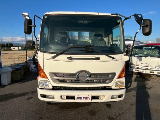 ヒノレンジャー ダンプ 3.6t 電動コボレーン フェンダーヘッドライト 左電動格納ミラー(3枚目)