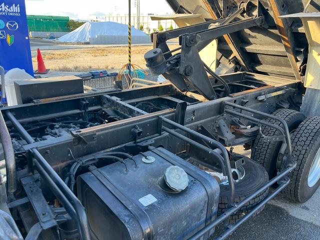 ヒノレンジャー ダンプ 3.6t 電動コボレーン フェンダーヘッドライト 左電動格納ミラー(12枚目)