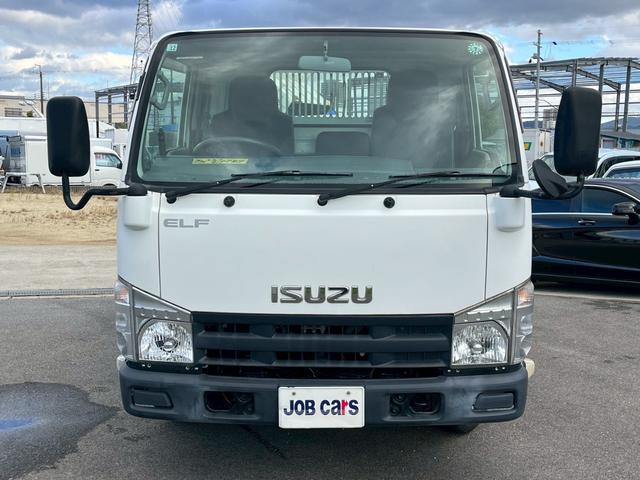 エルフトラック ダンプ 3.0Dターボ 強化ダンプ フルフラットロー 2t 低床 極東 電動コボレーン キーレス 5MT ドアバイザー ビニール地シート(3枚目)