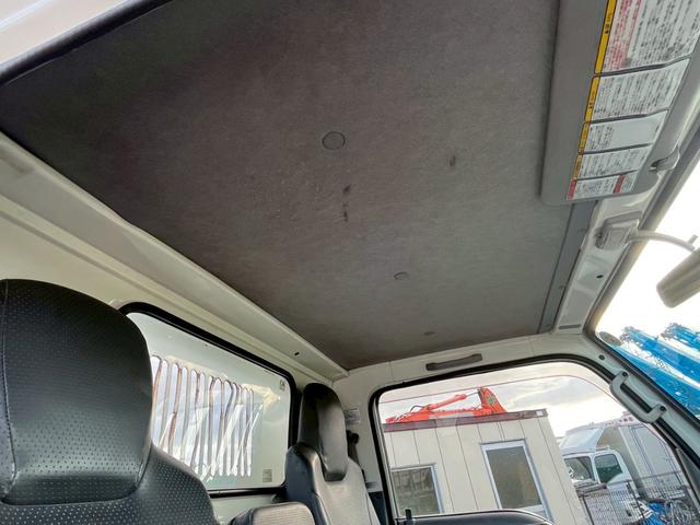 エルフトラック ダンプ 3.0Dターボ 強化ダンプ フルフラットロー 2t 低床 極東 電動コボレーン キーレス 5MT ドアバイザー ビニール地シート(21枚目)