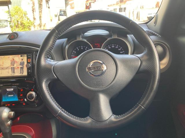 ジューク １５ＲＸ　ナビ／フルセグＴＶ／ＥＴＣ／アルミホイール／プッシュスタート（28枚目）