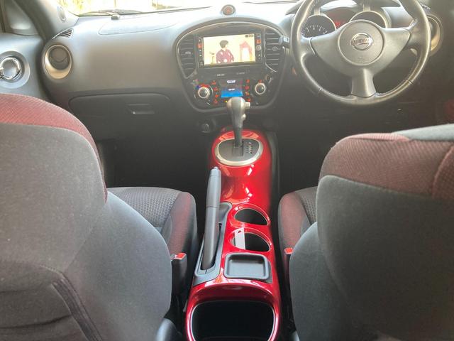 ジューク １５ＲＸ　ナビ／フルセグＴＶ／ＥＴＣ／アルミホイール／プッシュスタート（33枚目）