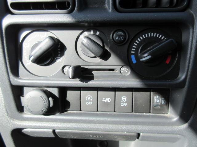 キャリイトラック KCエアコン・パワステ 4WD AC PS WSRS アイドリングストップ(16枚目)
