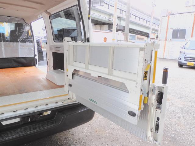 NV350キャラバンバン ロングDXターボ 和光パワーゲート400キロ/4WD/後期ディーゼルTB/衝突軽減エマブレ/両側スライド5D/ケンウッドナビ/Bモニタ/AC100V/キーレス/ETC/車検R8年7月14日/低床/3人/小型貨物4ナンバ(11枚目)
