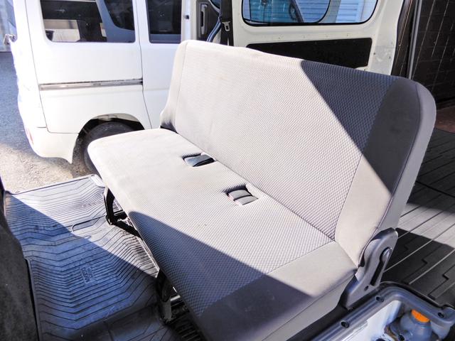 ロングDX 荷台新品マット グー鑑定済み 両側スライド5D 6人乗り Tチェーン式 小型貨物4ナンバー キーレス ETC オートマ ガソリン車 内外装クリーニング済み 全国納車OK(11枚目)