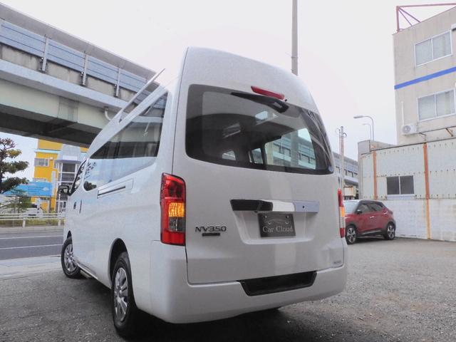 NV350キャラバンバン ◆チェアキャブM仕様,福祉車いす2名,固定装置2基,ガラスルーフ,走行距離4.7万キロ,電動リアリフト,左オートステップ,1オーナー,整備記録簿,非課税,Bモニ,Wエアコン&ヒーター,ETC,ドラレコ(8枚目)