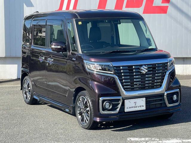 スペーシアカスタム ハイブリッドXS 純正ナビ 全方位カメラ 両側パワースライドドア ユーザー買取車(6枚目)