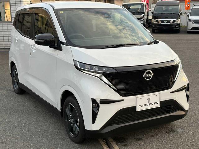 サクラ X 純正9インチナビ アラウンドビューモニター ETC フルセグTV エマージェンシーブレーキ クリアランスソナー LEDヘッドライト 1オーナー ユーザー買取(4枚目)