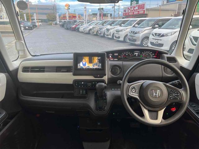 Ｎ－ＢＯＸ Ｌ　ＨｏｎｄａＳＥＮＳＩＮＧ　社外ナビ　ＴＶ　Ｂｌｕｅｔｏｏｔｈ対応　Ｂカメラ　アダプティブクルーズコントロール　ＬＥＤヘッドライト　スマートキー　アイドリングストップ　左パワースライドドア（5枚目）
