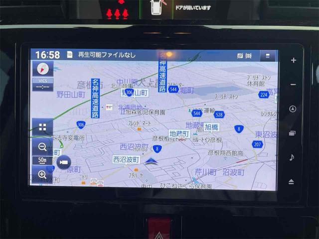 ルーミー カスタムＧ　ドライブレコーダー　バックカメラ　サイドカメラ　ナビ　ＴＶ　両側電動スライドドア　クリアランスソナー　オートクルーズコントロール　衝突被害軽減システム　アルミホイール　ＬＥＤヘッドランプ　スマートキー（9枚目）