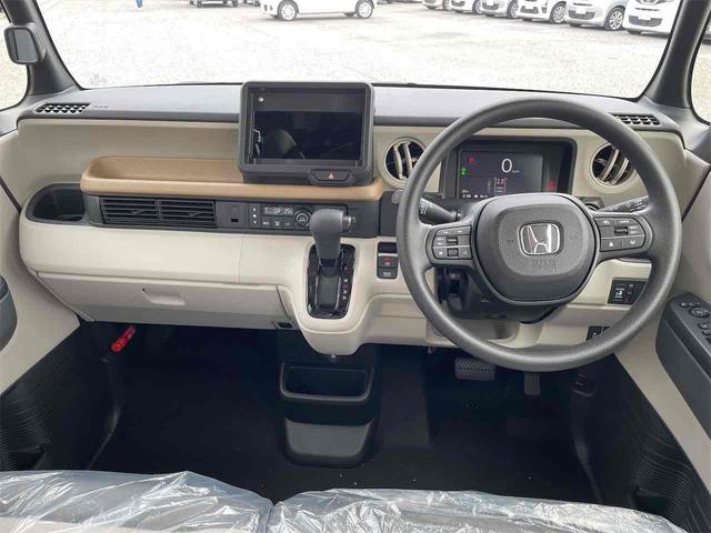 N-BOX ベースグレード バックカメラ 両側スライド・片側電動 オートクルーズコントロール スマートキー アイドリングストップ 電動格納ミラー シートヒーター ベンチシート CVT ABS ESC チップアップシート エアコン(5枚目)