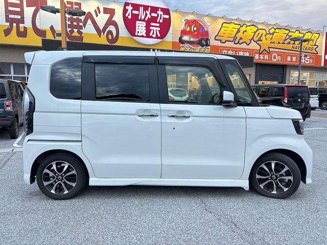 Ｎ－ＢＯＸカスタム Ｇ・Ｌホンダセンシング　ＥＴＣ　バックカメラ　両側スライド・片側電動　ナビ　ＴＶ　クリアランスソナー　オートクルーズコントロール　レーンアシスト　衝突被害軽減システム　オートライト　スマートキー（20枚目）