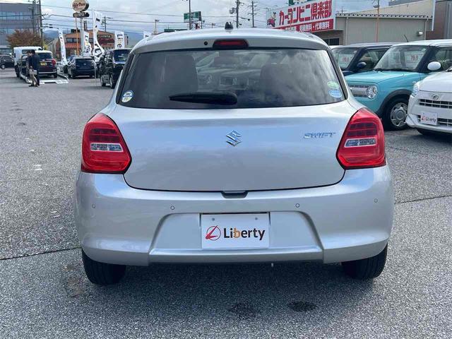 スイフト XG ETC クリアランスソナー オートクルーズコントロール レーンアシスト 衝突被害軽減システム スマートキー 電動格納ミラー シートヒーター CVT 盗難防止システム 衝突安全ボディ ABS ESC(18枚目)