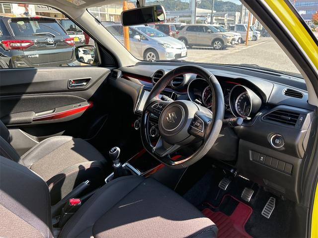 スイフトスポーツ ベースグレード　クリアランスソナー　オートクルーズコントロール　レーンアシスト　衝突被害軽減システム　アルミホイール　オートライト　ＬＥＤヘッドランプ　スマートキー　電動格納ミラー　シートヒーター（30枚目）