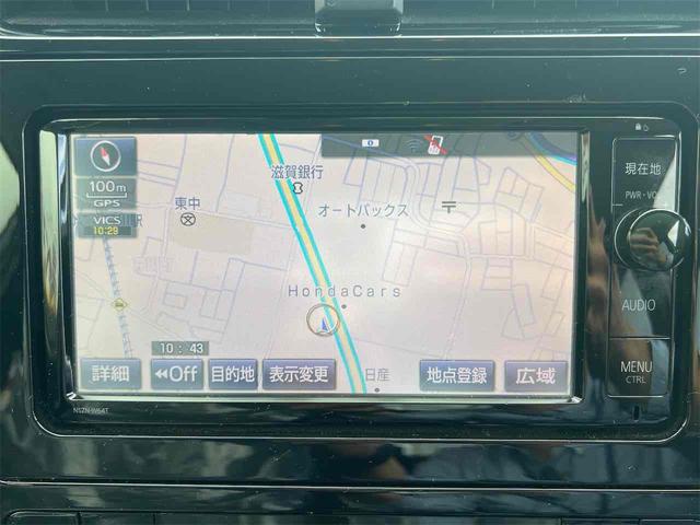 プリウス Sツーリングセレクション ETC クリアランスソナー レーンアシスト バックカメラ ナビ TV アルミホイール LEDヘッドランプ CVT スマートキー 電動格納ミラー 盗難防止システム 衝突安全ボディ(9枚目)