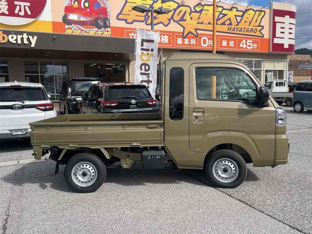 ハイゼットトラック ジャンボエクストラ 4WD 4WD CVT 衝突被害軽減システム クリアランスソナー スマートキー アイドリングストップ 電動格納ミラー ESC エアコン(7枚目)