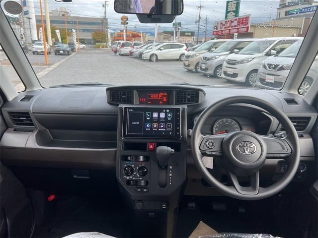 ルーミー X バックカメラ TV 両側スライド・片側電動 クリアランスソナー 衝突被害軽減システム オートライト スマートキー アイドリングストップ 電動格納ミラー CVT 盗難防止システム 衝突安全ボディ ABS(5枚目)