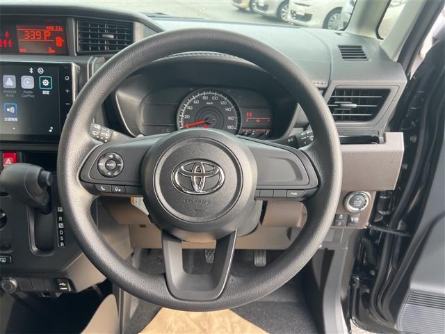 ルーミー X バックカメラ TV 両側スライド・片側電動 クリアランスソナー 衝突被害軽減システム オートライト スマートキー アイドリングストップ 電動格納ミラー CVT 盗難防止システム 衝突安全ボディ ABS(6枚目)