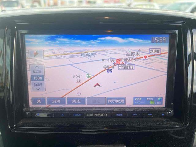 スペーシアカスタム ＸＳリミテッド　両側電動スライドドア　ナビ　ＴＶ　衝突被害軽減システム　オートライト　スマートキー　アイドリングストップ　電動格納ミラー　シートヒーター　ベンチシート　ＣＶＴ　ＥＳＣ　ＣＤ　ＵＳＢ　アルミホイール（7枚目）