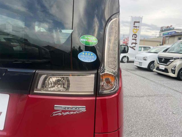 スペーシアカスタム ＸＳリミテッド　両側電動スライドドア　ナビ　ＴＶ　衝突被害軽減システム　オートライト　スマートキー　アイドリングストップ　電動格納ミラー　シートヒーター　ベンチシート　ＣＶＴ　ＥＳＣ　ＣＤ　ＵＳＢ　アルミホイール（30枚目）