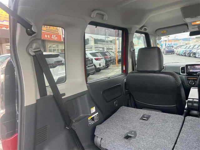 スペーシアカスタム ＸＳリミテッド　両側電動スライドドア　ナビ　ＴＶ　衝突被害軽減システム　オートライト　スマートキー　アイドリングストップ　電動格納ミラー　シートヒーター　ベンチシート　ＣＶＴ　ＥＳＣ　ＣＤ　ＵＳＢ　アルミホイール（32枚目）