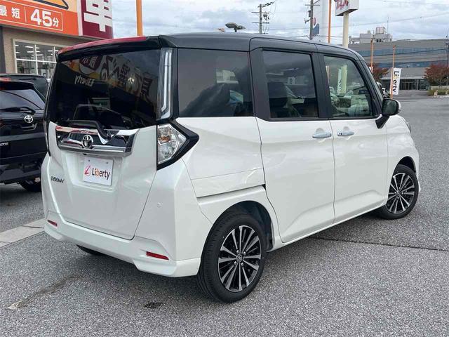 ルーミー カスタムG-T 全周囲カメラ TV 両側電動スライドドア クリアランスソナー オートクルーズコントロール 衝突被害軽減システム アルミホイール オートライト LEDヘッドランプ スマートキー アイドリングストップ(18枚目)