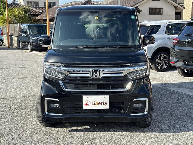 N-BOXカスタム L ETC バックカメラ 両側スライド・片側電動 ナビ TV クリアランスソナー レーンアシスト 衝突被害軽減システム オートライト スマートキー アイドリングストップ シートヒーター ベンチシート(15枚目)