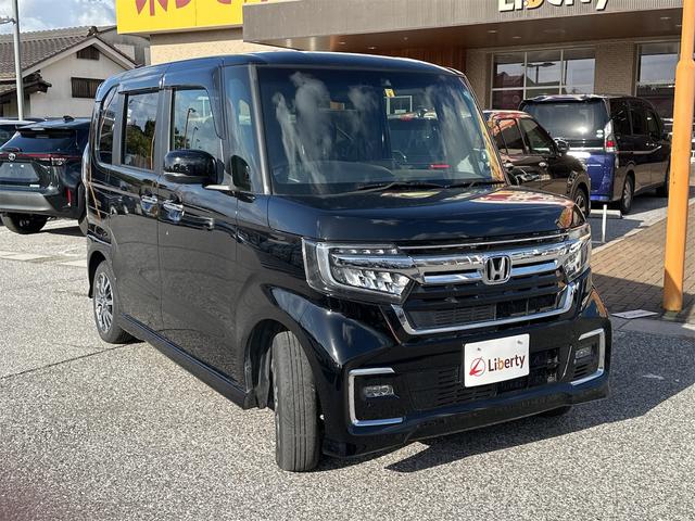 N-BOXカスタム L ETC バックカメラ 両側スライド・片側電動 ナビ TV クリアランスソナー レーンアシスト 衝突被害軽減システム オートライト スマートキー アイドリングストップ シートヒーター ベンチシート(16枚目)