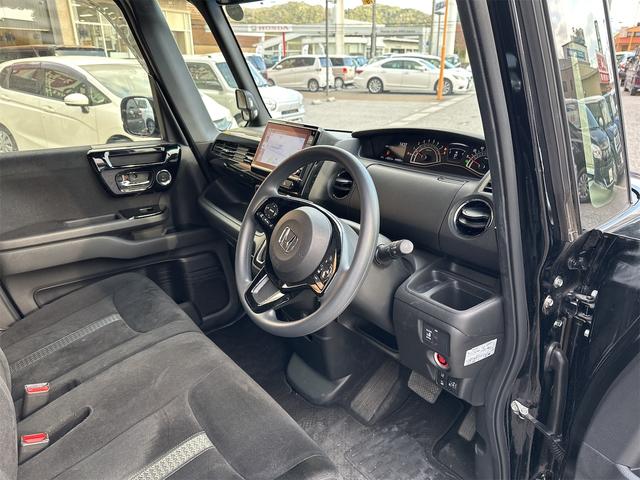 N-BOXカスタム L ETC バックカメラ 両側スライド・片側電動 ナビ TV クリアランスソナー レーンアシスト 衝突被害軽減システム オートライト スマートキー アイドリングストップ シートヒーター ベンチシート(36枚目)