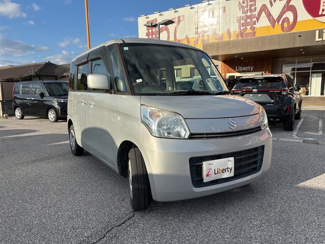 スペーシア G 両側スライドドア ナビ TV スマートキー アイドリングストップ 電動格納ミラー ベンチシート CVT CD USB エアコン パワーステアリング パワーウィンドウ 運転席エアバッグ 助手席エアバッグ(14枚目)