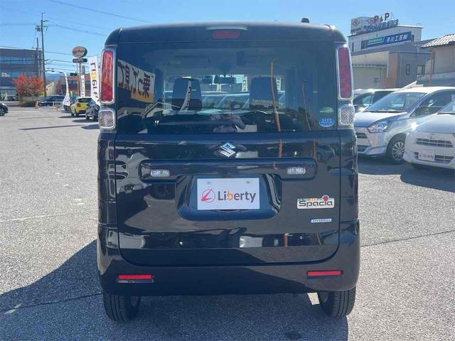 スペーシア ハイブリッドＧ　社外ナビ　Ｂｌｕｅｔｏｏｔｈ対応　スマートキー　プッシュスタート　アイドリングストップ　両側スライドドア　ヘッドライトレベライザー　電動格納ミラー　オートエアコン（18枚目）