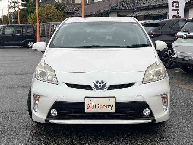 プリウス S ナビ ETC Bluetooth TV アルミホイール オートライト HID CVT スマートキー 電動格納ミラー 盗難防止システム CD USB 衝突安全ボディ ABS ESC エアコン(8枚目)