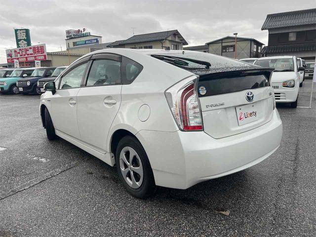 プリウス S ナビ ETC Bluetooth TV アルミホイール オートライト HID CVT スマートキー 電動格納ミラー 盗難防止システム CD USB 衝突安全ボディ ABS ESC エアコン(14枚目)