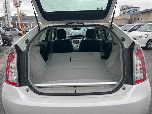 プリウス S ナビ ETC Bluetooth TV アルミホイール オートライト HID CVT スマートキー 電動格納ミラー 盗難防止システム CD USB 衝突安全ボディ ABS ESC エアコン(15枚目)