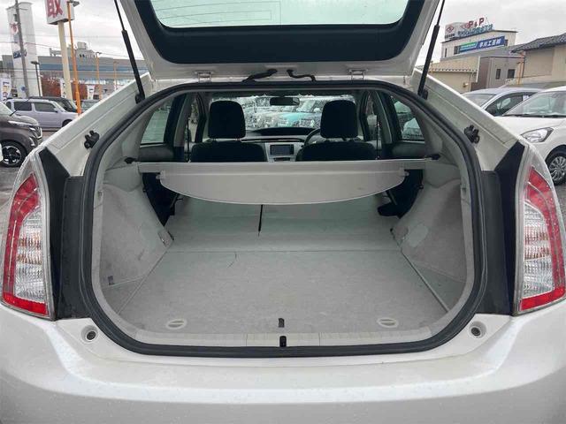 プリウス S ナビ ETC Bluetooth TV アルミホイール オートライト HID CVT スマートキー 電動格納ミラー 盗難防止システム CD USB 衝突安全ボディ ABS ESC エアコン(17枚目)