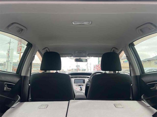 プリウス S ナビ ETC Bluetooth TV アルミホイール オートライト HID CVT スマートキー 電動格納ミラー 盗難防止システム CD USB 衝突安全ボディ ABS ESC エアコン(18枚目)