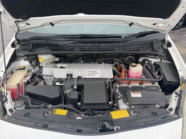 プリウス S ナビ ETC Bluetooth TV アルミホイール オートライト HID CVT スマートキー 電動格納ミラー 盗難防止システム CD USB 衝突安全ボディ ABS ESC エアコン(19枚目)
