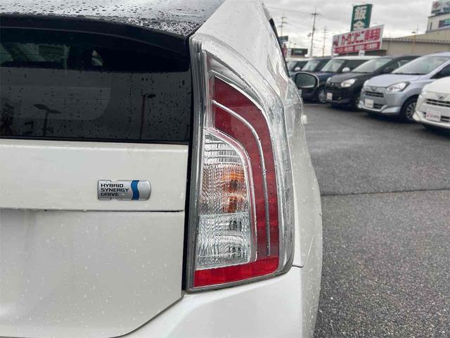 プリウス S ナビ ETC Bluetooth TV アルミホイール オートライト HID CVT スマートキー 電動格納ミラー 盗難防止システム CD USB 衝突安全ボディ ABS ESC エアコン(25枚目)