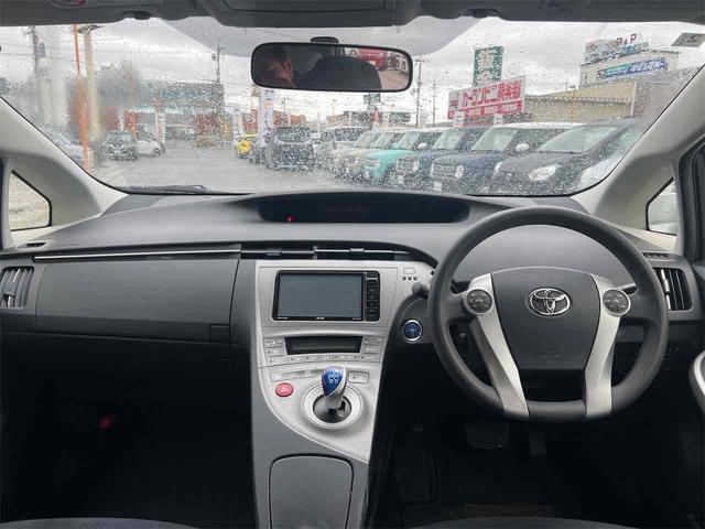 プリウス S ナビ ETC Bluetooth TV アルミホイール オートライト HID CVT スマートキー 電動格納ミラー 盗難防止システム CD USB 衝突安全ボディ ABS ESC エアコン(30枚目)