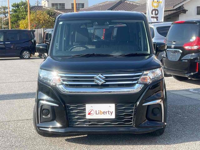 ソリオ Ｇ　両側スライドドア　クリアランスソナー　レーンアシスト　衝突被害軽減システム　スマートキー　電動格納ミラー　ウォークスルー　ＣＶＴ　盗難防止システム　衝突安全ボディ　ＡＢＳ　ＥＳＣ　エアコン（15枚目）