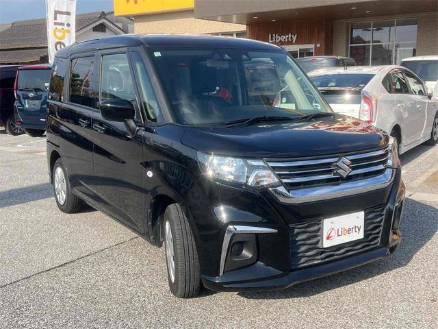 ソリオ Ｇ　両側スライドドア　クリアランスソナー　レーンアシスト　衝突被害軽減システム　スマートキー　電動格納ミラー　ウォークスルー　ＣＶＴ　盗難防止システム　衝突安全ボディ　ＡＢＳ　ＥＳＣ　エアコン（16枚目）