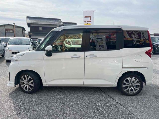 ルーミー カスタムＧ－Ｔ　ＥＴＣ　バックカメラ　ナビ　ＴＶ　両側電動スライドドア　クリアランスソナー　オートクルーズコントロール　衝突被害軽減システム　アルミホイール　オートマチックハイビーム　オートライト（21枚目）