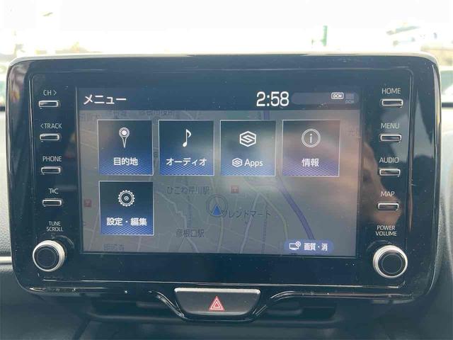 ヤリスクロス ハイブリッドZ ディスプレイオーディオ ETC 全周囲カメラ オートクルーズコントロール レーンアシスト パワーシート 衝突被害軽減システム ナビ オートマチックハイビーム オートライト LEDヘッドランプ(8枚目)