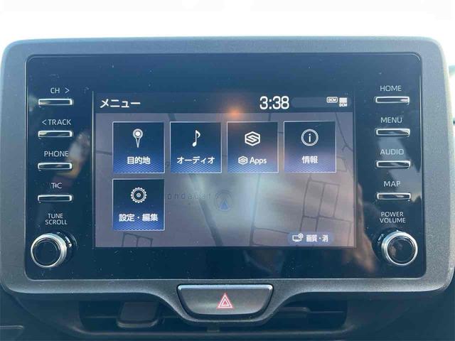 ヤリス Ｘ　バックカメラ　ナビ　レーンアシスト　衝突被害軽減システム　オートマチックハイビーム　オートライト　キーレスエントリー　電動格納ミラー　ＣＶＴ　盗難防止システム　衝突安全ボディ（8枚目）