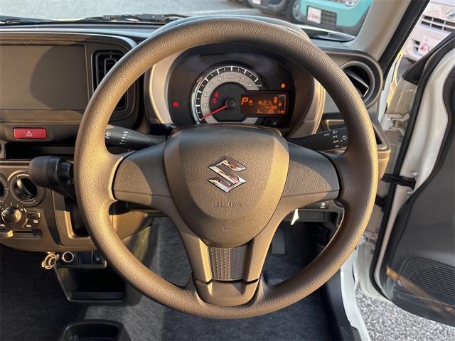 アルト L クリアランスソナー レーンアシスト 衝突被害軽減システム キーレスエントリー アイドリングストップ 電動格納ミラー シートヒーター CVT 盗難防止システム ABS ESC 衝突安全ボディ エアコン(6枚目)