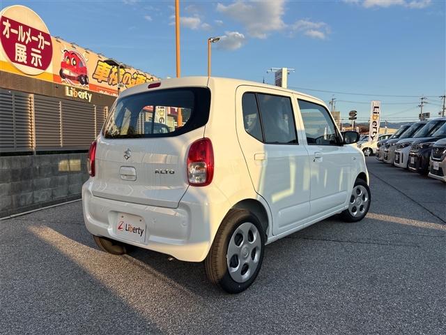 アルト L クリアランスソナー レーンアシスト 衝突被害軽減システム キーレスエントリー アイドリングストップ 電動格納ミラー シートヒーター CVT 盗難防止システム ABS ESC 衝突安全ボディ エアコン(21枚目)