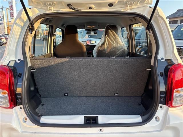 アルト L クリアランスソナー レーンアシスト 衝突被害軽減システム キーレスエントリー アイドリングストップ 電動格納ミラー シートヒーター CVT 盗難防止システム ABS ESC 衝突安全ボディ エアコン(35枚目)